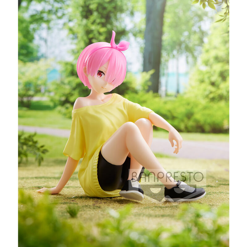 🧪 LAB | SU ORDINAZIONE Starting Life in Another World Re:Zero Relax Time Ram Training Syle figure 14cm