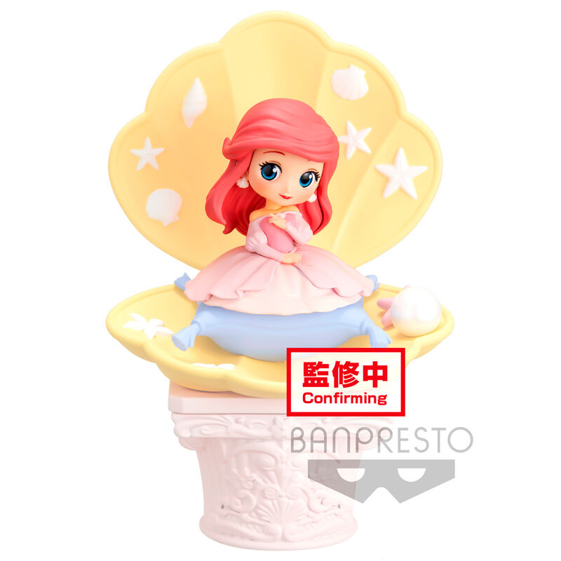 IN STOCK Dress Style Disney Characters Q posket Figure - Ariel Ver.B Pink Dress Style 12cm