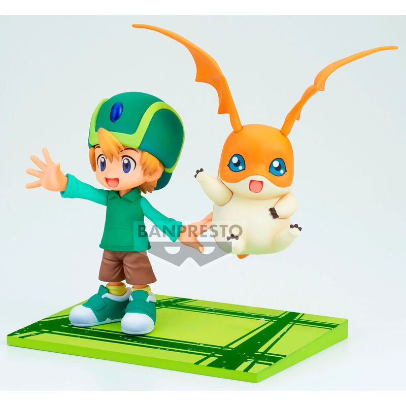 🧪 LAB | SU ORDINAZIONE Digimon Adventure - Adventure Archives Takeru & Patamon figure 15cm