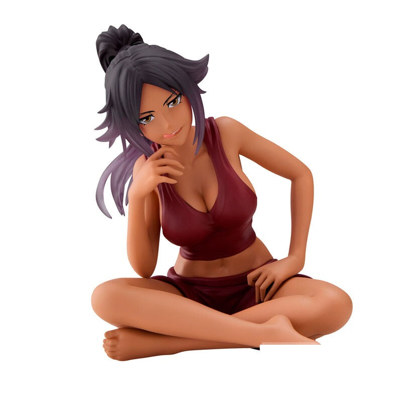 PREORDINE CHIUSO Figure Yoruichi Shihoin Relax Time Bleach 10cm