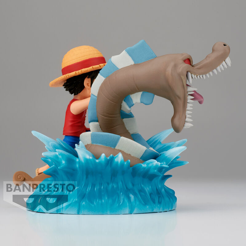 🧪 LAB | SU ORDINAZIONE One Piece Log Stories Monkey D Luffy vs Local Sea figure 7cm
