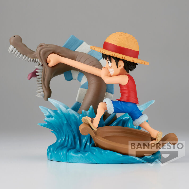 🧪 LAB | SU ORDINAZIONE One Piece Log Stories Monkey D Luffy vs Local Sea figure 7cm