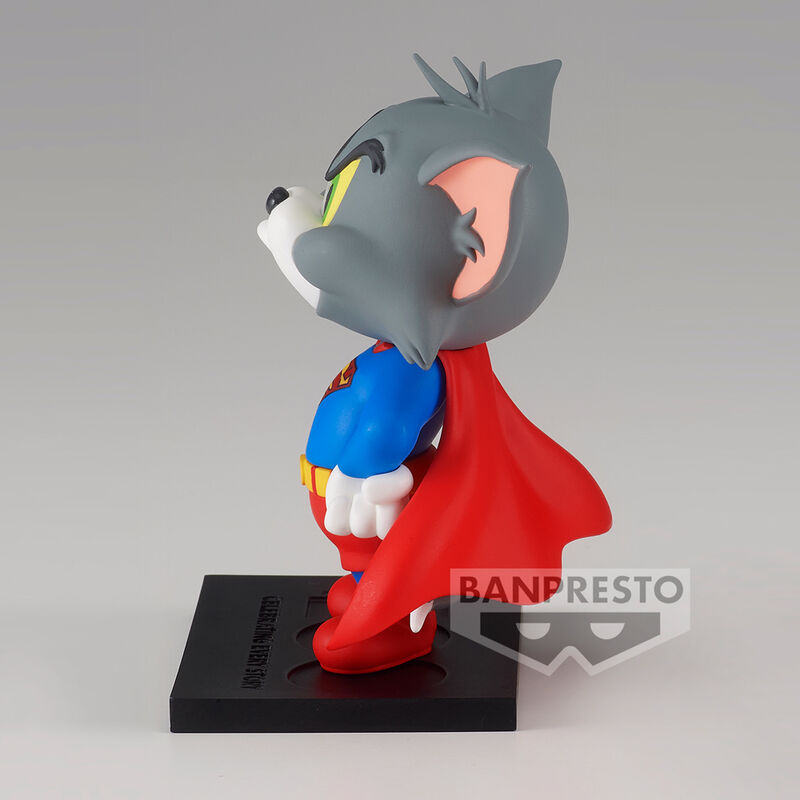 🧪 LAB | SU ORDINAZIONE Tom and Jerry 100th Anniversary Warner Bross Tom as Superman figure 8cm