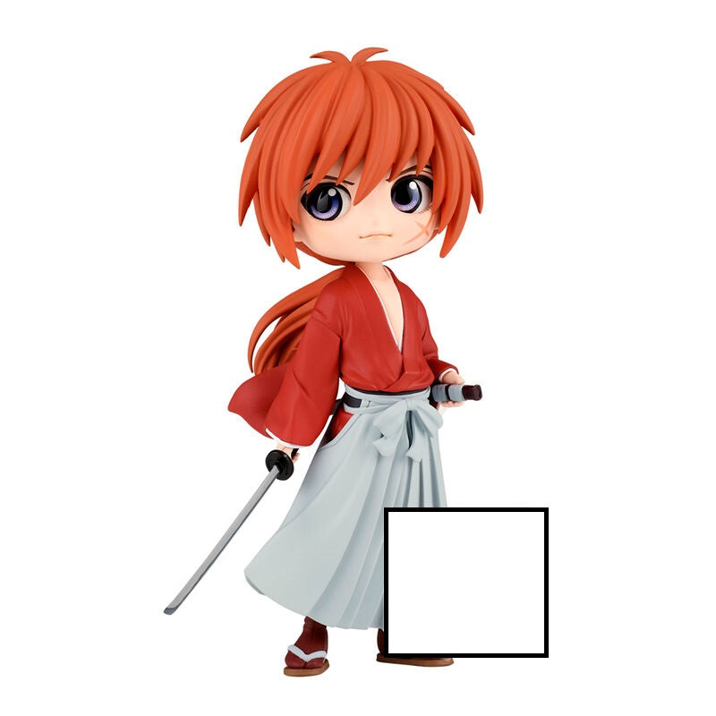 PREORDINE ESAURITO Figure Kenshin Himura Rurouni Kenshin Q posket 14cm