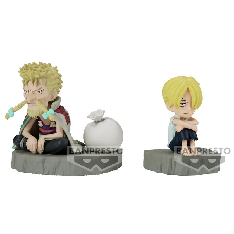 🧪 LAB | SU ORDINAZIONE One Piece World Collectable Stories Sanji & Zeff figure 6cm