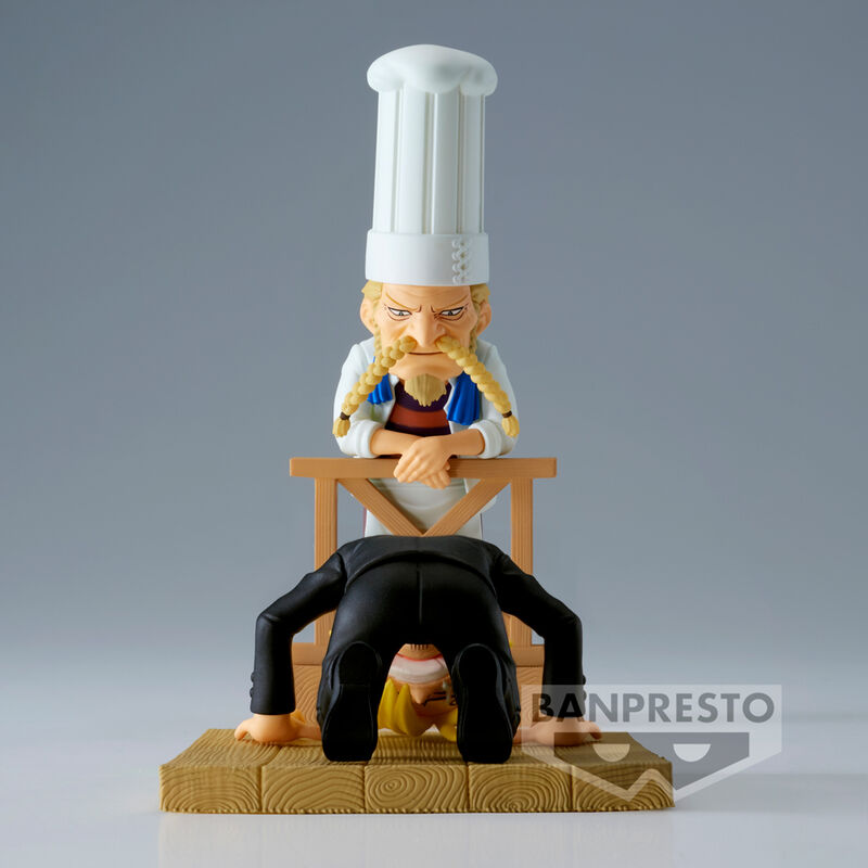 🧪 LAB | SU ORDINAZIONE One Piece WCF Log Series Sanji & Zeff 2 world collectable figure 8cm