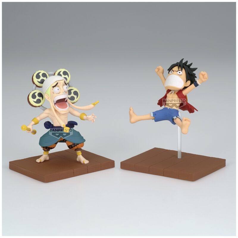 🧪 LAB | SU ORDINAZIONE One Piece Monkey D Luffy & Enel World Collectable figure 7cm