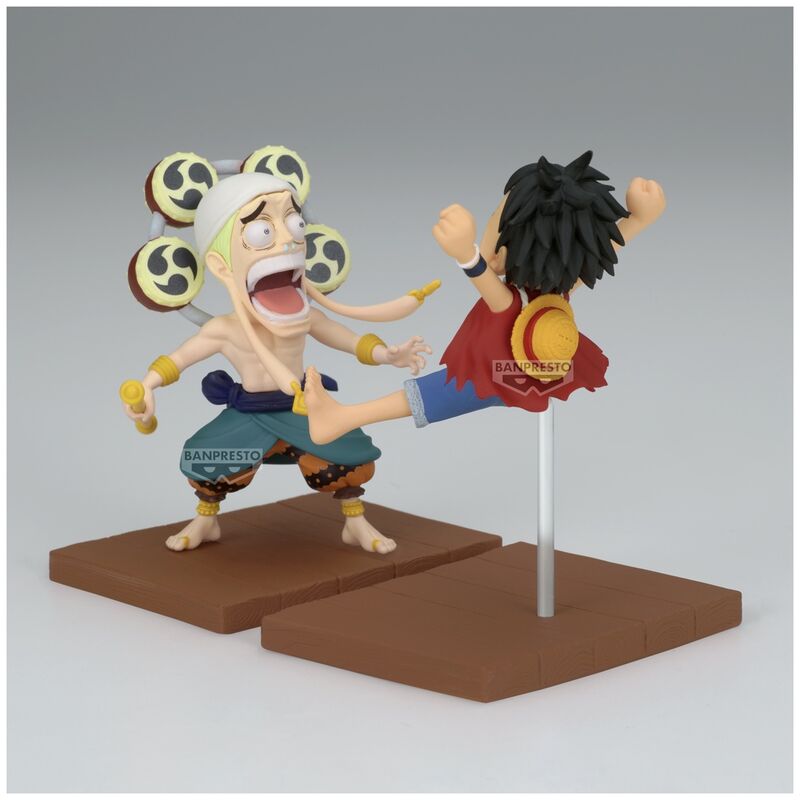🧪 LAB | SU ORDINAZIONE One Piece Monkey D Luffy & Enel World Collectable figure 7cm