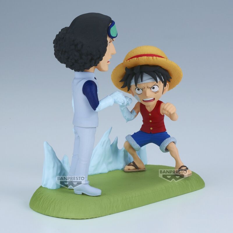 🧪 LAB | SU ORDINAZIONE One Piece World Collectable Figure Log Stories Monkey D. Luffy vs Kuzan 9cm