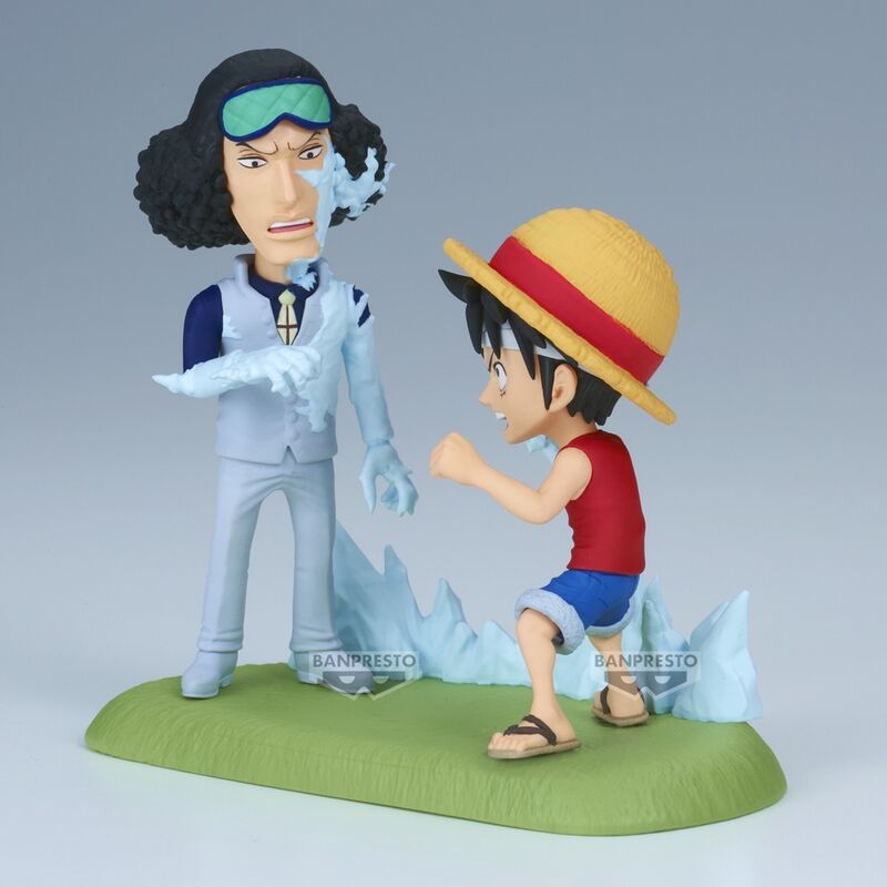 🧪 LAB | SU ORDINAZIONE One Piece World Collectable Figure Log Stories Monkey D. Luffy vs Kuzan 9cm