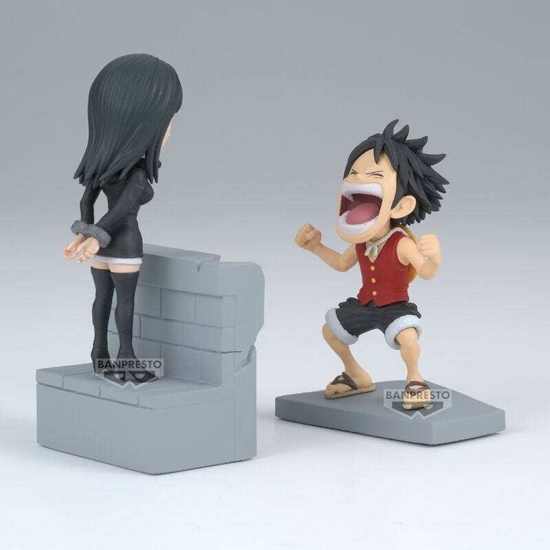 🧪 LAB | SU ORDINAZIONE One Piece Luffy & Nico Robin World Collectable figure 10cm
