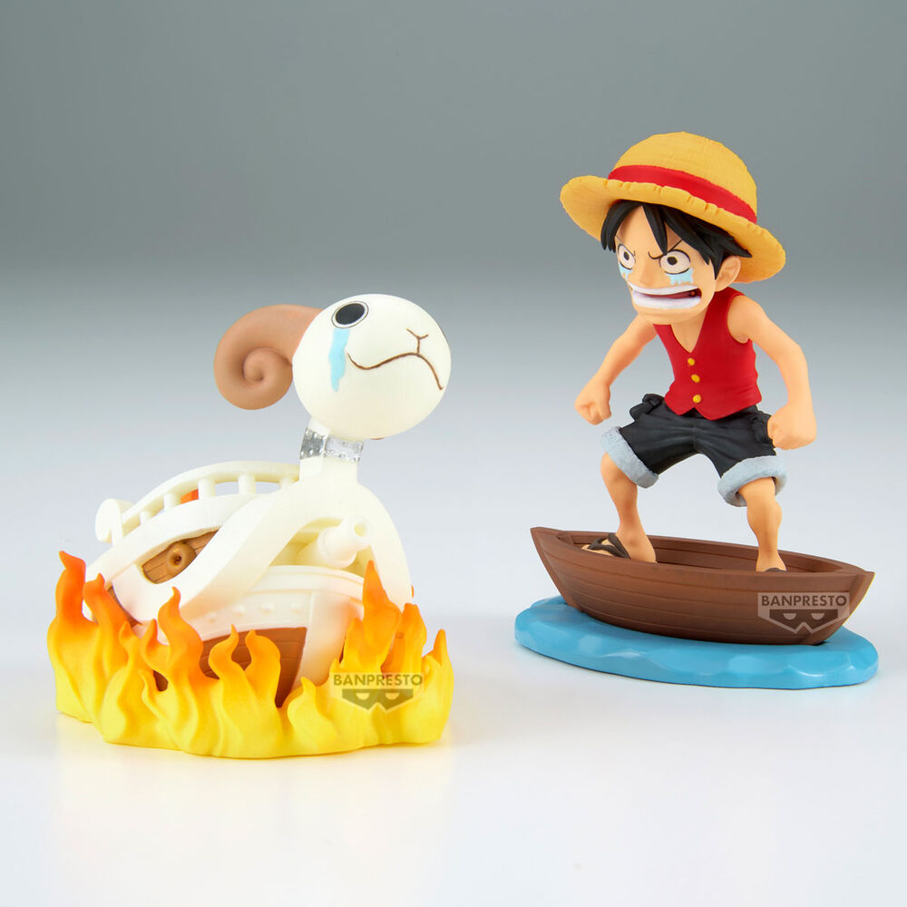 🧪 LAB | SU ORDINAZIONE One Piece Luffy & Going Merry Log Stories figure 8cm