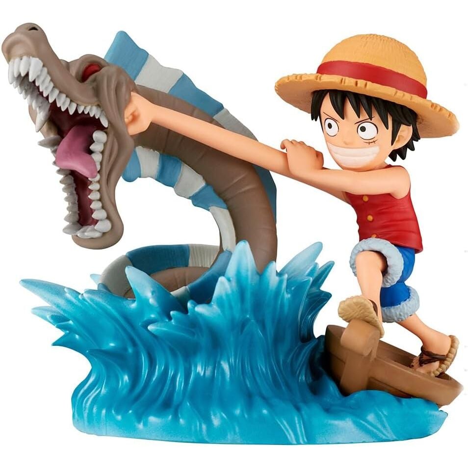 🧪 LAB | SU ORDINAZIONE One Piece Log Stories Monkey D Luffy vs Local Sea figure 7cm