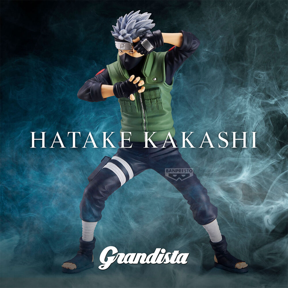 🧪 LAB | SU ORDINAZIONE Naruto Shippuden Grandista Hatake Kakashi figure 23cm