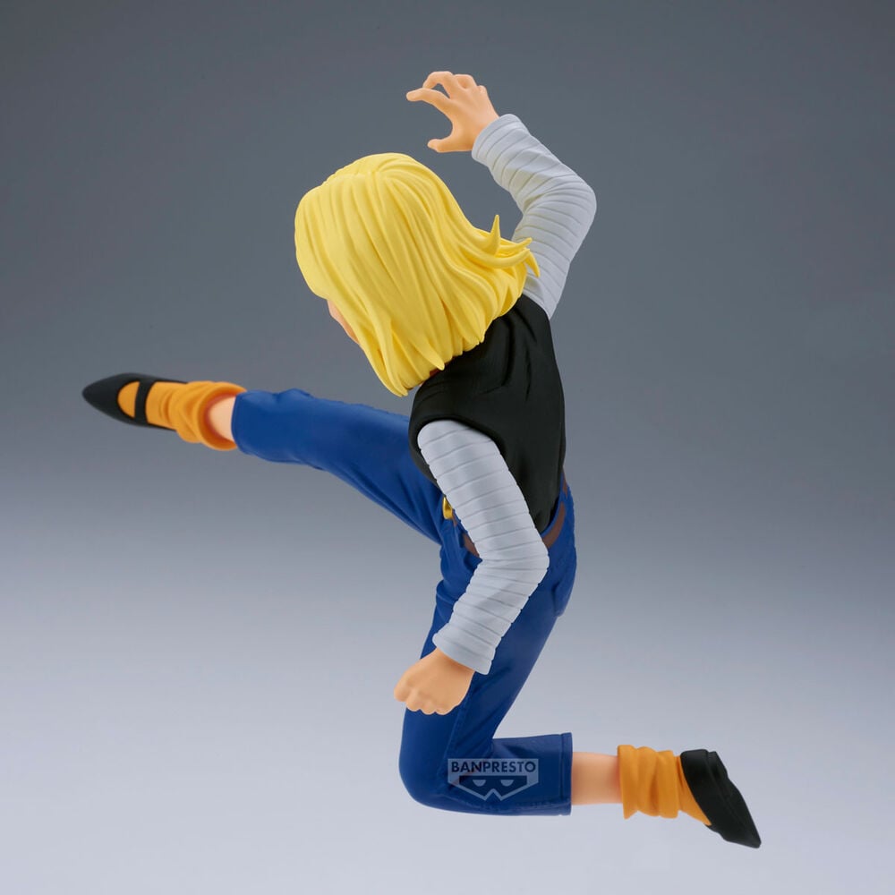 🧪 LAB | SU ORDINAZIONE Dragon Ball Z Match Makers Android 18 & Mr. Satan set 2 figures 11-8cm