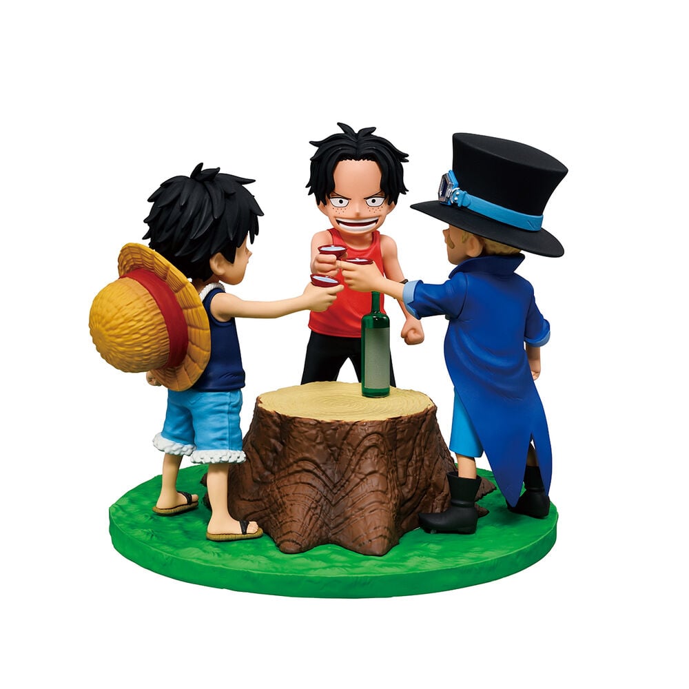 🧪 LAB | SU ORDINAZIONE One Piece Dramatic Memories Ace & Sabo & Luffy Ichibansho figure 10cm