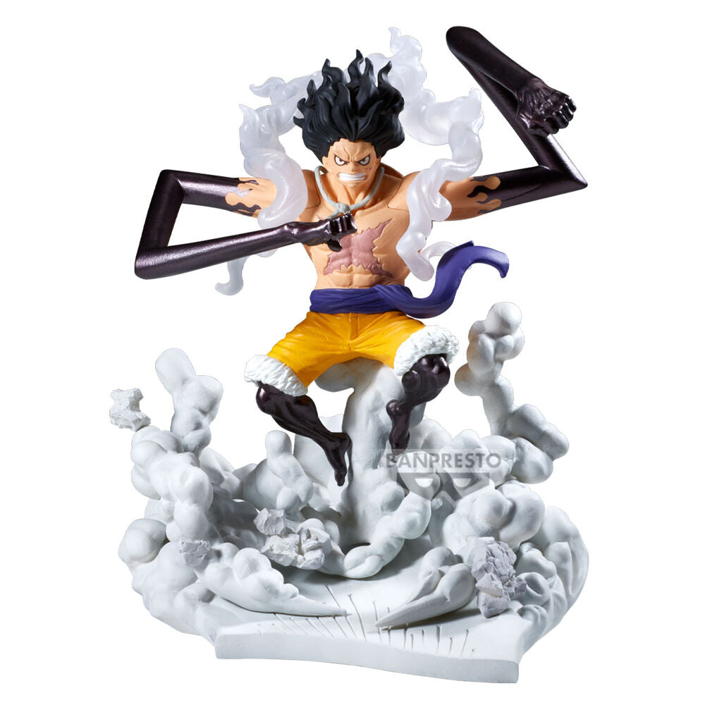 🧪 LAB | SU ORDINAZIONE One Piece Monkey D Luffy Gear 4 Senkokkei figure 15cm