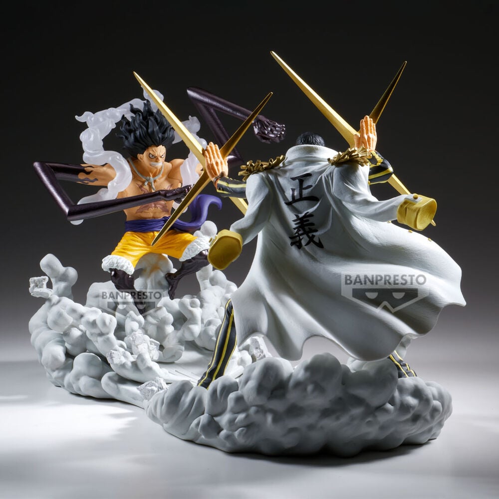 🧪 LAB | SU ORDINAZIONE One Piece Monkey D Luffy Gear 4 Senkokkei figure 15cm