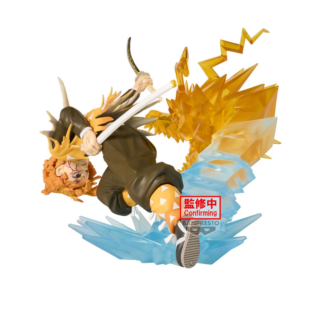 🧪 LAB | SU ORDINAZIONE Demon Slayer Kimetsu no Yaiba Vibration Stars Zenitsu Agatsuma figure 12cm