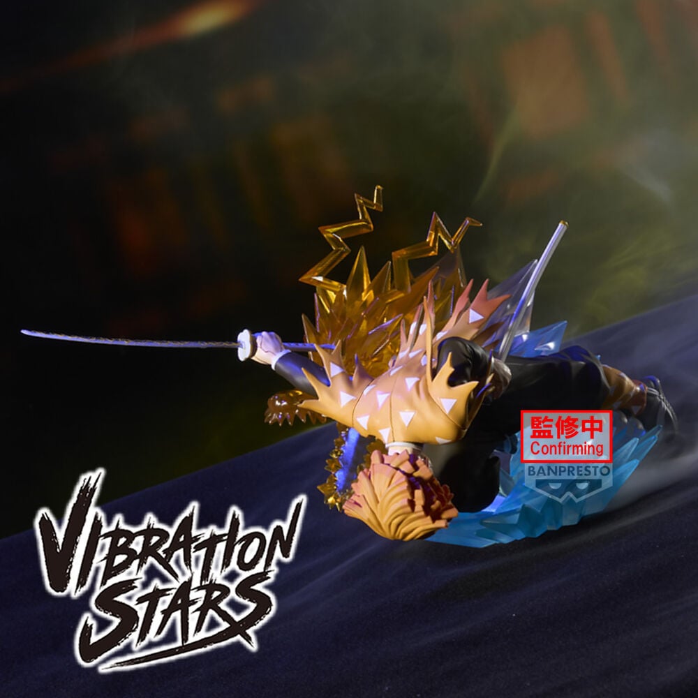 🧪 LAB | SU ORDINAZIONE Demon Slayer Kimetsu no Yaiba Vibration Stars Zenitsu Agatsuma figure 12cm