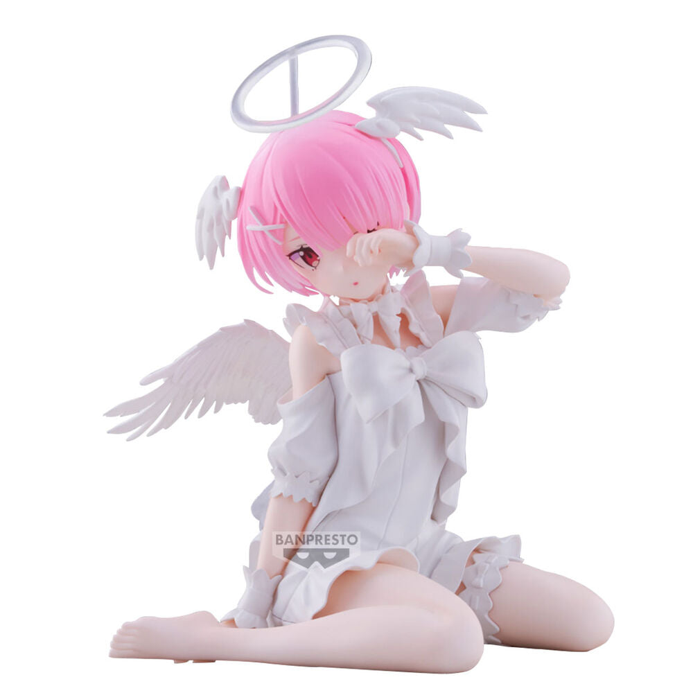 VORBESTELLUNG+ 07/2026 Re:Zero Starting Life in Another World Relax Time Ram Sweet Angel Figur 13cm