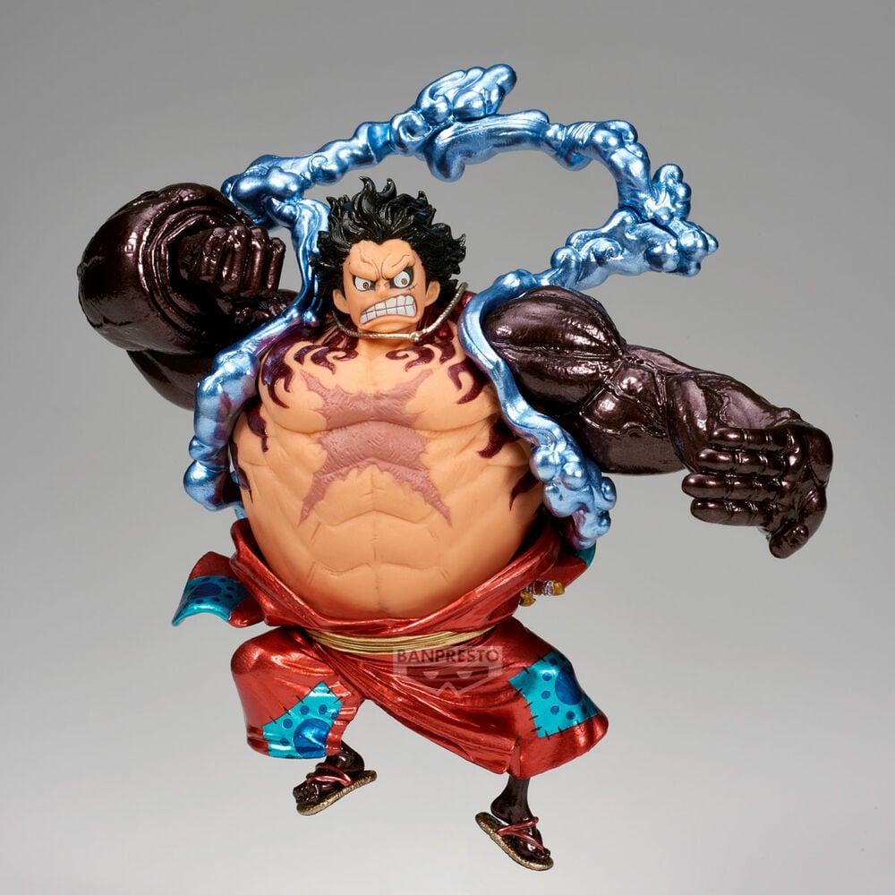 🧪 LAB | SU ORDINAZIONE One Piece King of Artist Monkey D Luffy Gear 4 Boundman figure 17cm