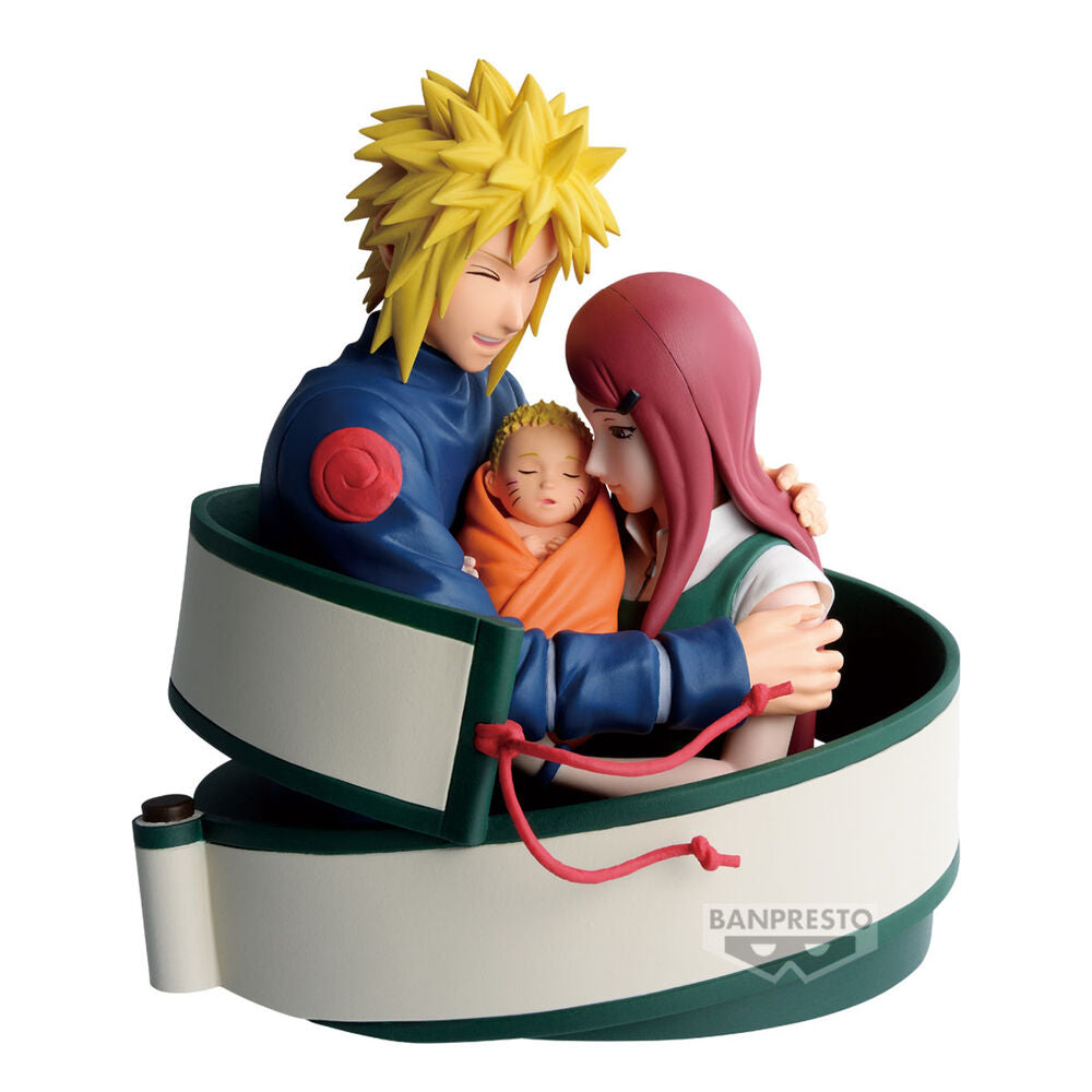🧪 LAB | SU ORDINAZIONE Minato, Naruto & Kushina figure 13cm
