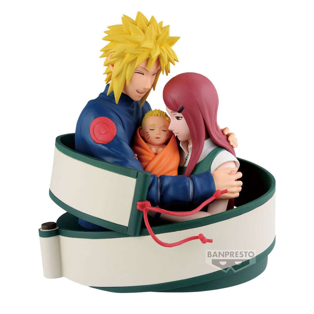 🧪 LAB | SU ORDINAZIONE Minato, Naruto & Kushina figure 13cm