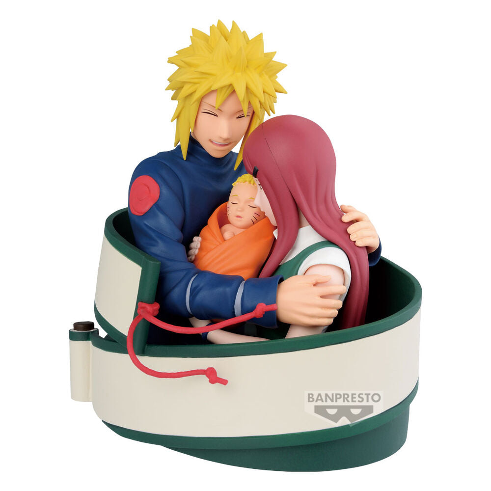 🧪 LAB | SU ORDINAZIONE Minato, Naruto & Kushina figure 13cm