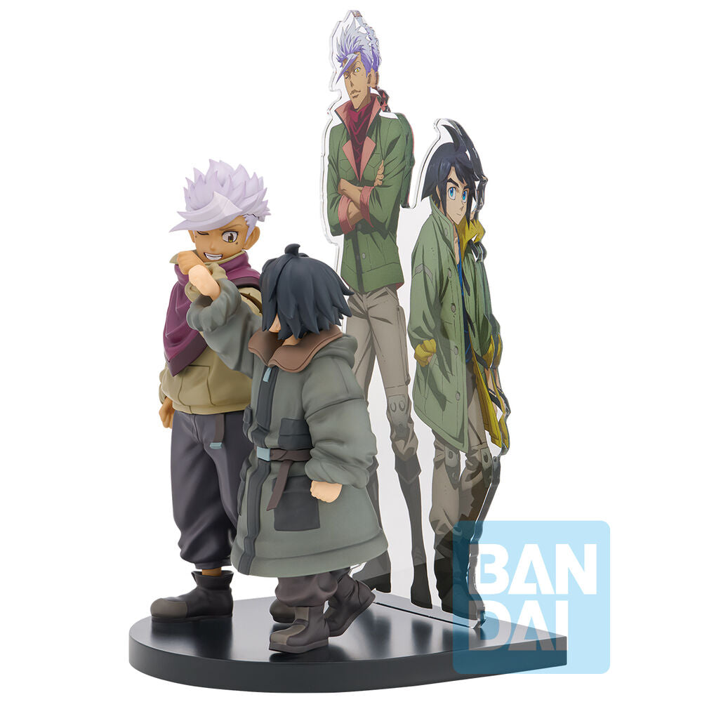 🧪 LAB | SU ORDINAZIONE Mobile Suit Gundam Barbatos Iron-Blooded Orphans Augus Mikazuki & Itsuka Ichibansho figure 18cm