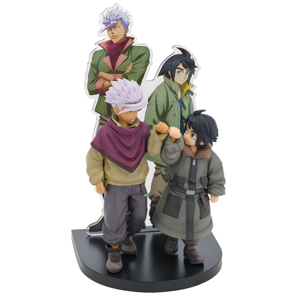 🧪 LAB | SU ORDINAZIONE Mobile Suit Gundam Barbatos Iron-Blooded Orphans Augus Mikazuki & Itsuka Ichibansho figure 18cm
