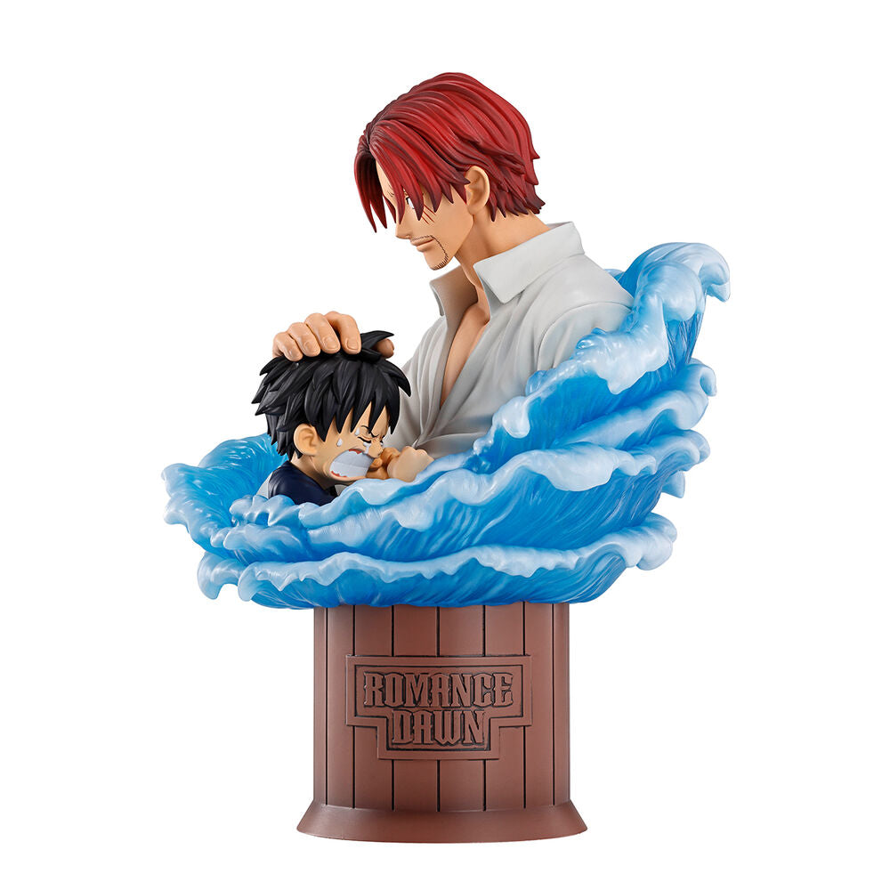 🧪 LAB | SU ORDINAZIONE One Piece Red Hair Pirates Shanks & Luffy figure 15cm