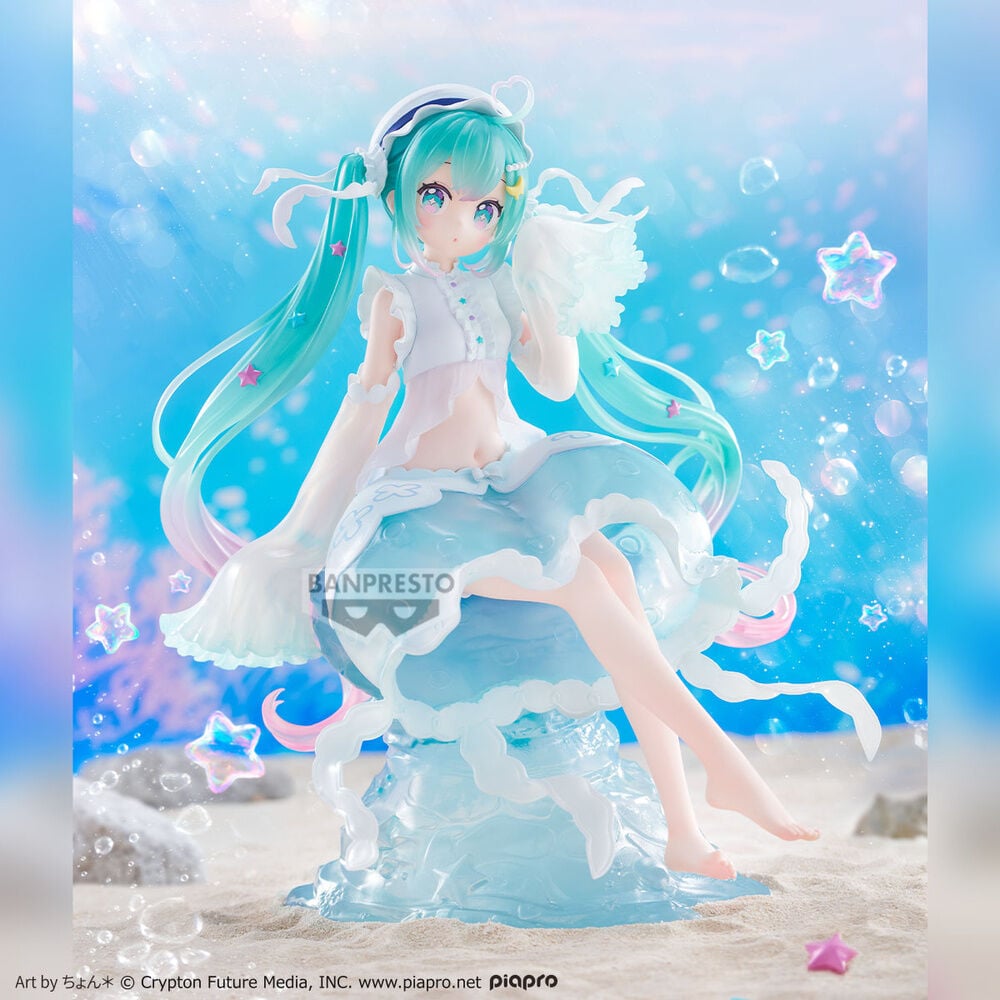 🧪 LAB | SU ORDINAZIONE Vocaloid Clearluxe Jellyfish Hatsune Miku figure 20cm