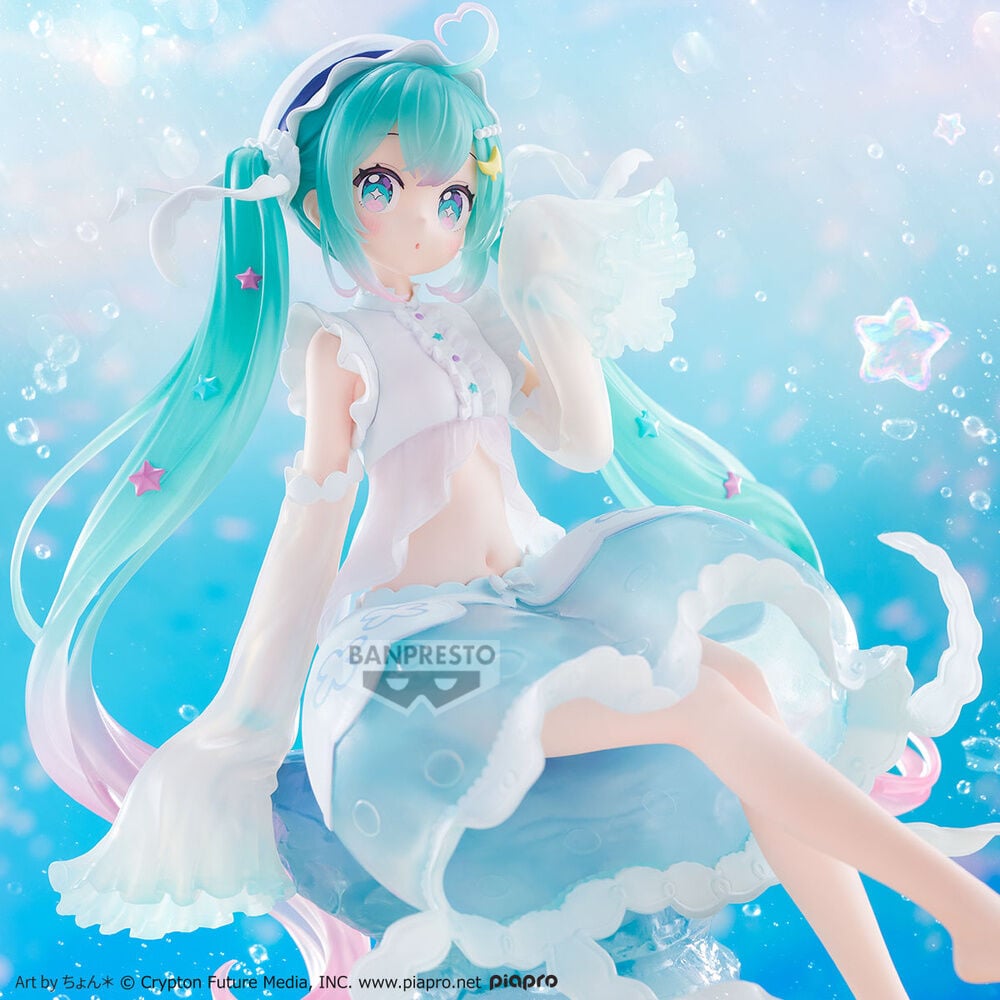 🧪 LAB | SU ORDINAZIONE Vocaloid Clearluxe Jellyfish Hatsune Miku figure 20cm