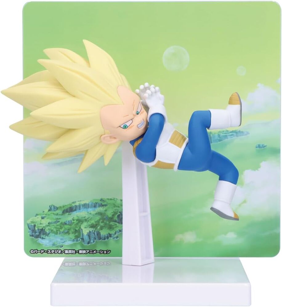 🧪 LAB | SU ORDINAZIONE Dragon Ball Daima Vegeta with panel figure 13cm