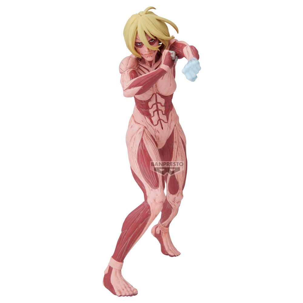 PREORDINE+ 04/2027 Attack on Titan Maximatic Annie Titan figure 18cm