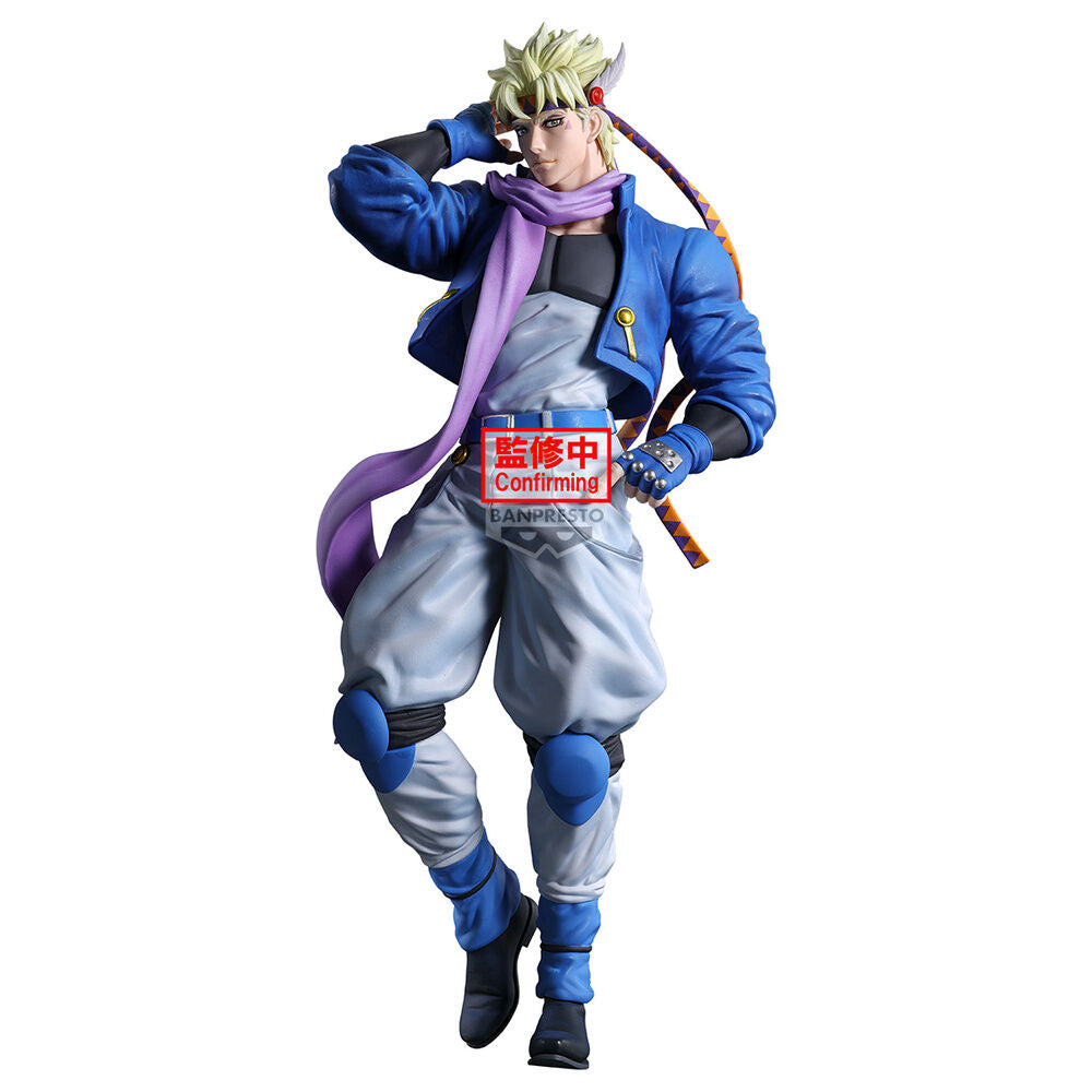 PREORDINE+ 05/2027 JoJos Bizarre Adventure Mometria Battle Tendency Caesar Anthonio Zeppeli figure 21cm