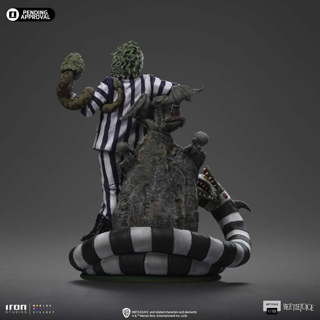 PREORDINE CHIUSO 03/2026 Beetlejuice Art Scale Statue 1/10 Beetlejuice 19 cm (PREORDINE NON CANCELLABILE)