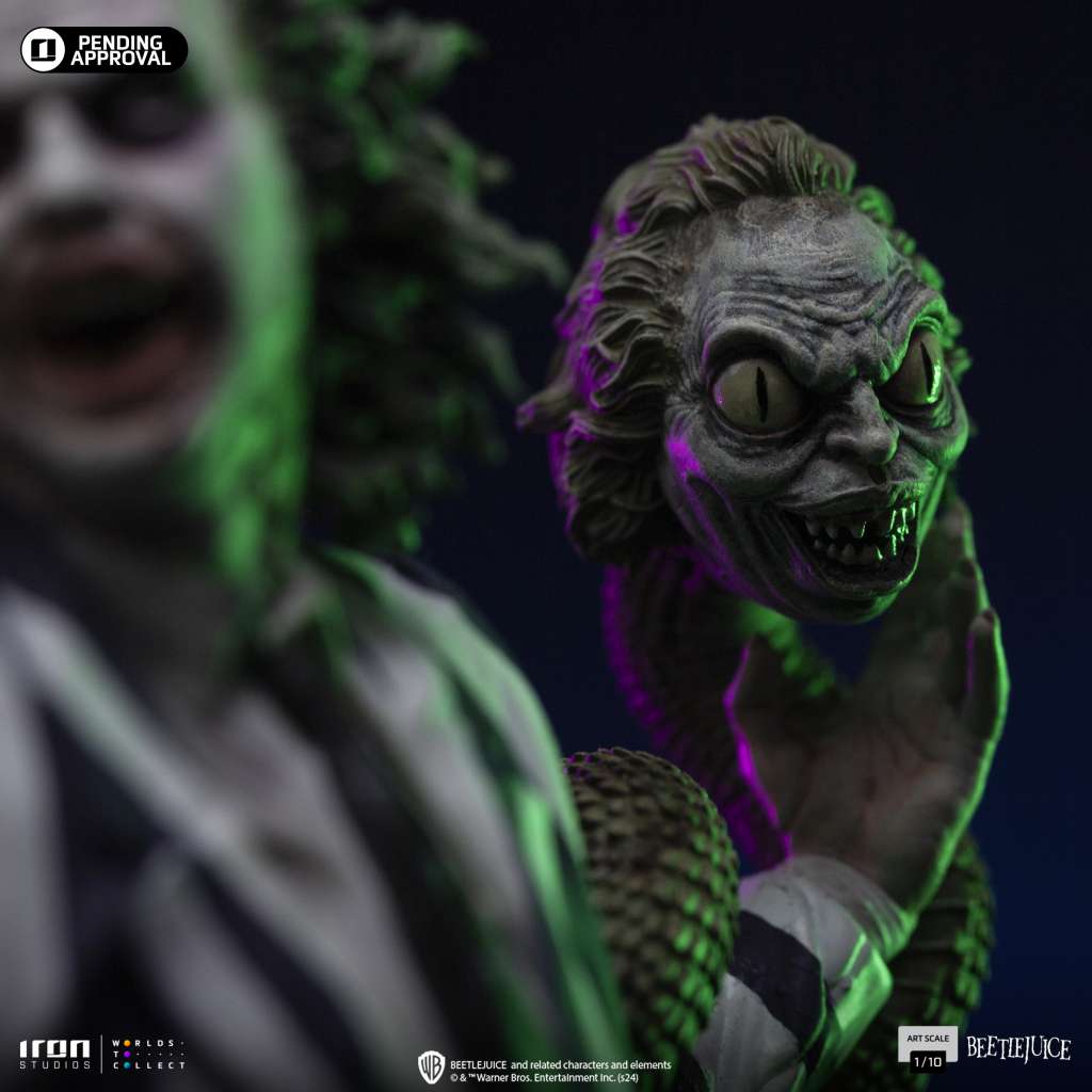 PREORDINE CHIUSO 03/2026 Beetlejuice Art Scale Statue 1/10 Beetlejuice 19 cm (PREORDINE NON CANCELLABILE)