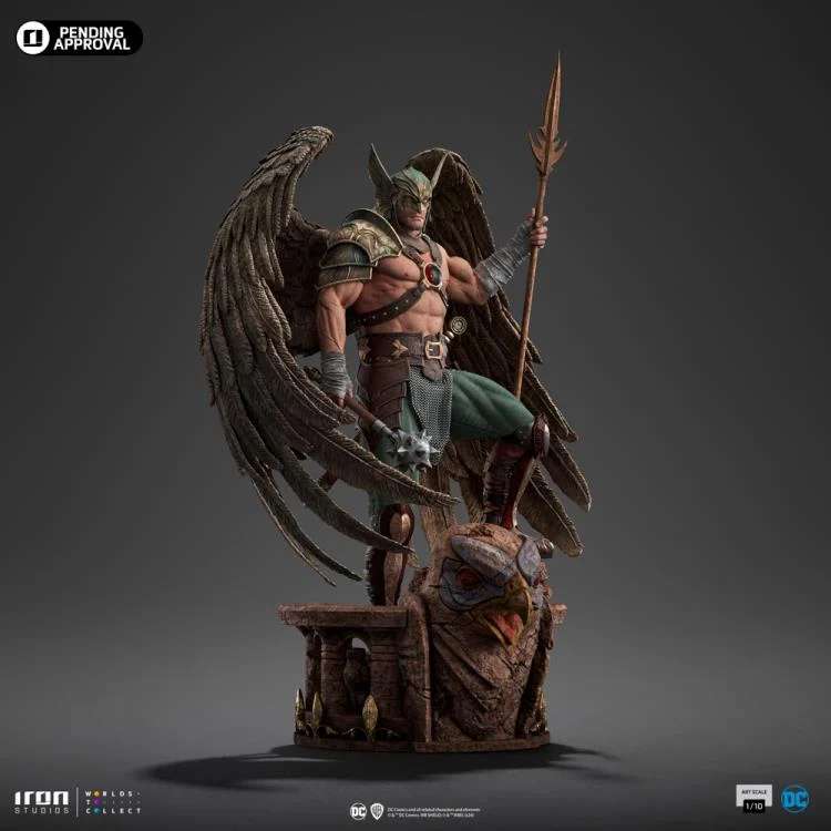 PREORDINE CHIUSO 09/2025 DC Comics Art Scale Hawkman 10th Anniversary 29 cm Statue 1/10 (PREORDINE NON CANCELLABILE)