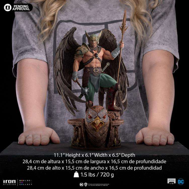 PREORDINE CHIUSO 09/2025 DC Comics Art Scale Hawkman 10th Anniversary 29 cm Statue 1/10 (PREORDINE NON CANCELLABILE)