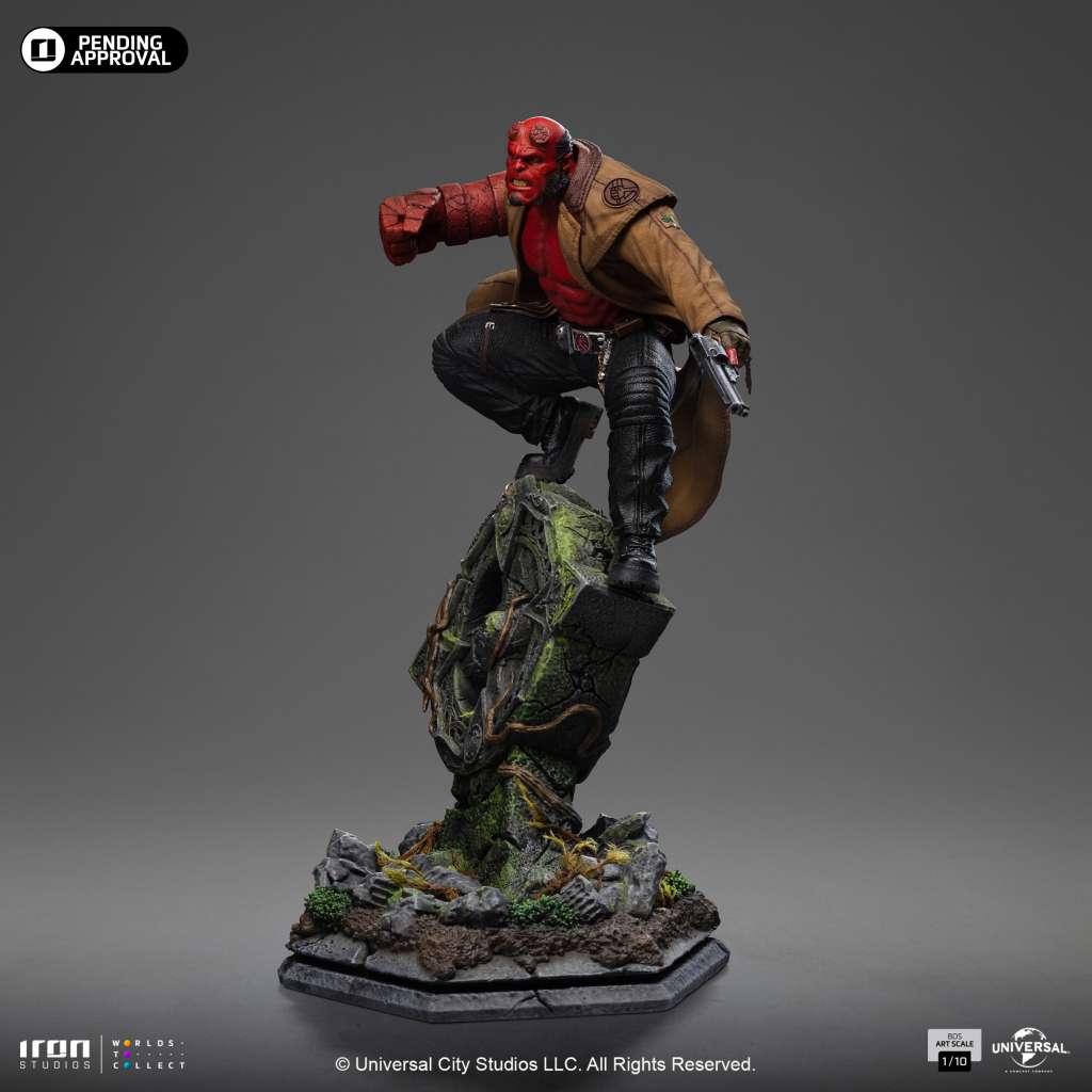 PREORDINE 09/2025 Hellboy 2 Hellboy 1/10 Statue (PREORDINE NON CANCELLABILE)