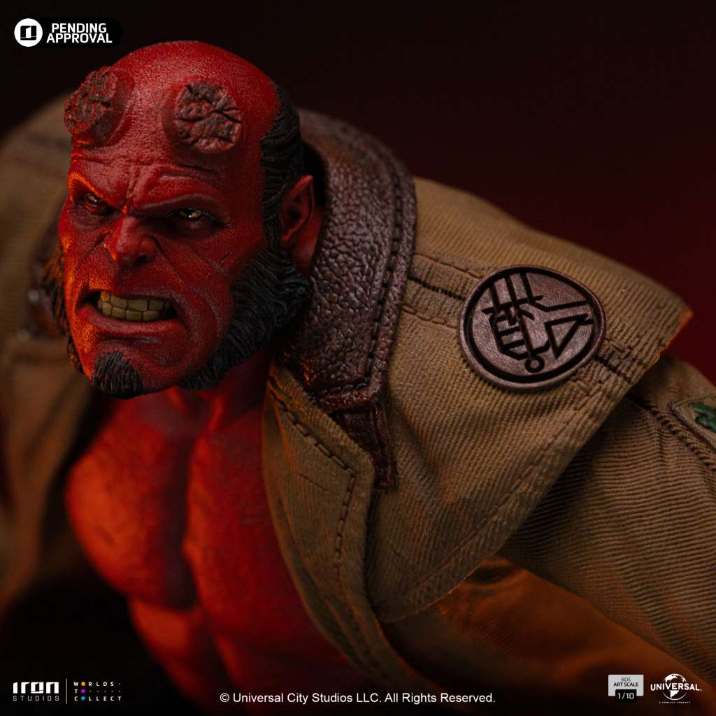 PREORDINE 09/2025 Hellboy 2 Hellboy 1/10 Statue (PREORDINE NON CANCELLABILE)