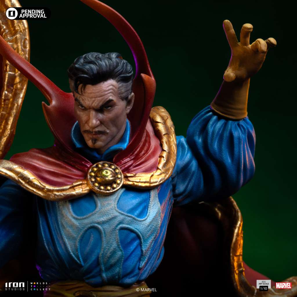 PREORDINE CHIUSO 04/2025 Infinity Gauntlet Dr Strange Diorama Regular Statue 1/10 38 cm (PREORDINE NON CANCELLABILE)