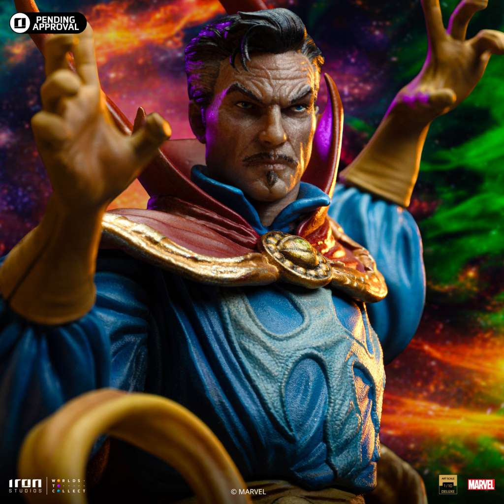 PREORDINE CHIUSO 04/2025 Infinity Gauntlet Dr Strange Diorama Dlx Statue 1/10 47 cm(PREORDINE NON CANCELLABILE)