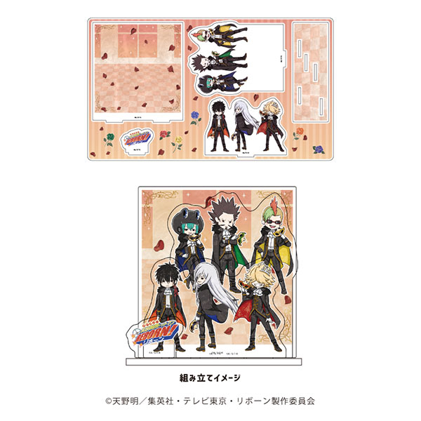 PREORDINE ESAURITO Premium Acrylic Diorama Plate Reborn! 04/ Group Design (GraffArt Illustration)
