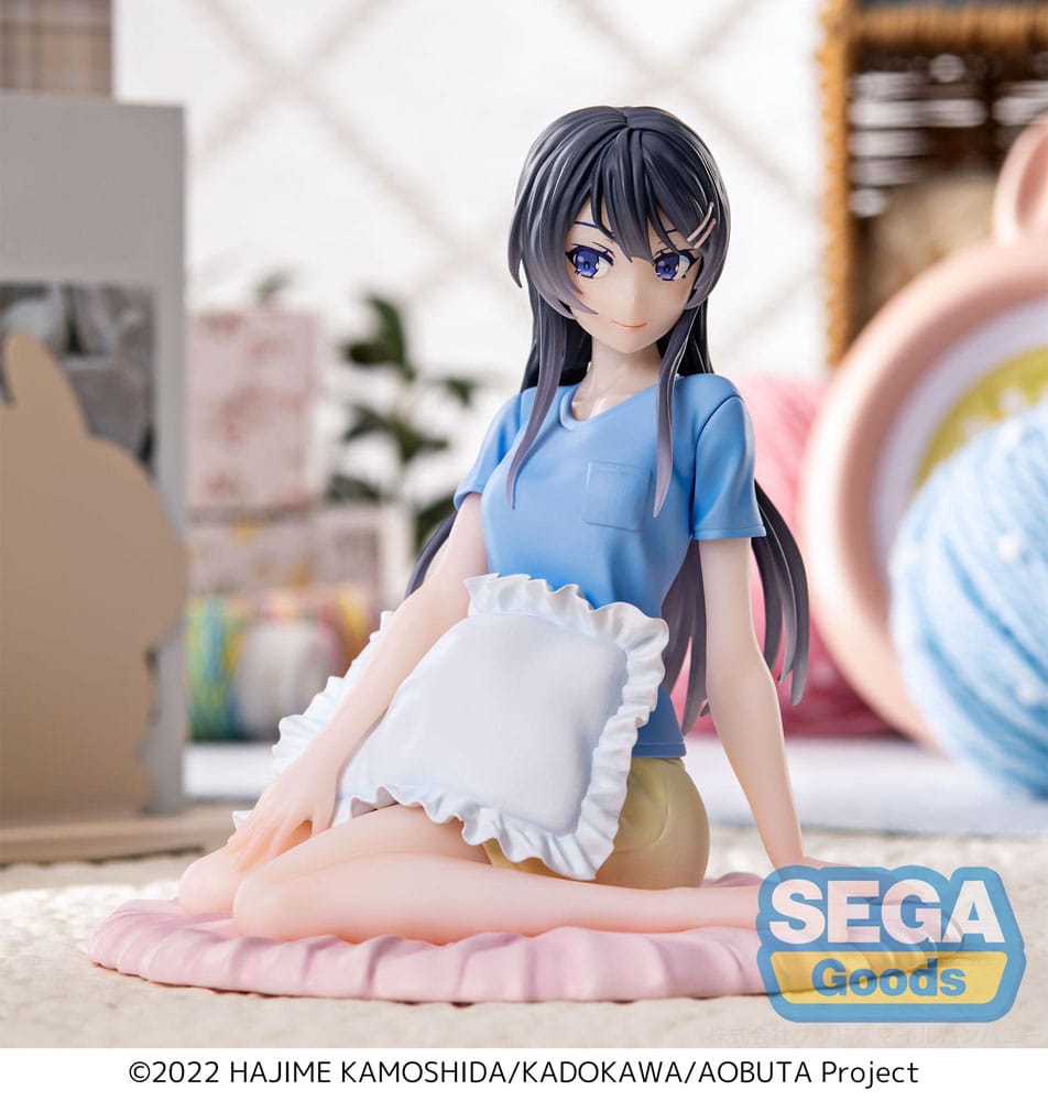PREORDINE+ CHIUSO 04/2025 Rascal Does Not Dream of Bunny Girl Senpai Luminasta Figure Mai Sakurajima Pajamas 14 cm (H)