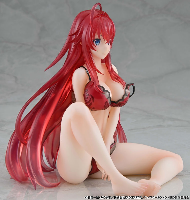 PREORDINE+ CHIUSO 10/2025 High School DxD HERO Rias Gremory Lingerie Ver. 15 cm Statue 1/6