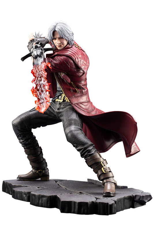PREORDINE+ CHIUSO 04/2025 Devil May Cry 5 ARTFXJ Dante 24 cm Statue 1/8