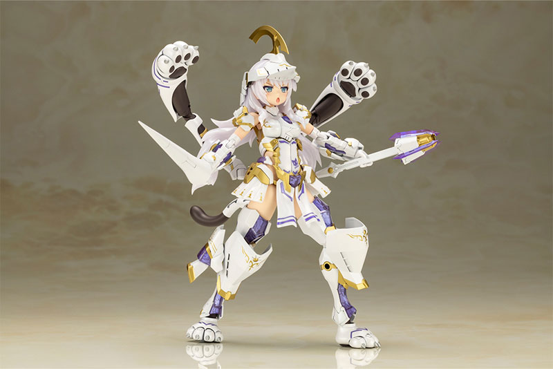 PREORDINE+ CHIUSO 09/2025 Frame Arms Girl Plastic Model Kit Durga I Cat Armor Version 16 cm
